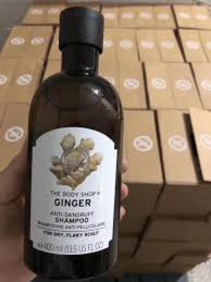Dầu Gội Xả Gừng The Body Shop Ginger Scalp Care Anti Dandruff Shampoo 400ml 